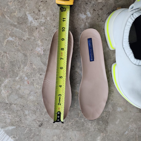 Stuart Weitzman Leather Sneakers - Picture 7 of 8